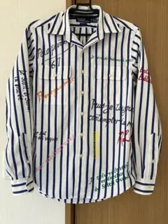 【ラルフローレン】ストライプシャツ 長袖