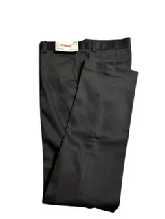 新品UNIQLO ストレッチストレートパンツ 64cm ブラック