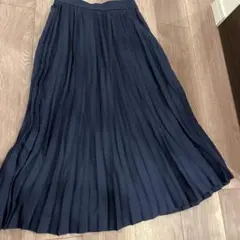 値下　美品　ボリューム　プリーツ　スカート ロングスカート 膝丈