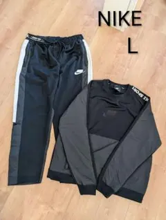 【NIKE】ナイロンコンビ◆セットアップ◆ Lサイズ