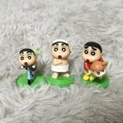クレヨンしんちゃん　チョコエッグ　ムービーセレクション総集編だゾ　3体セット
