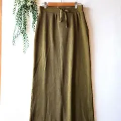 チャオパニックティピー【M】リブ ロング ナロスカート バックスリット