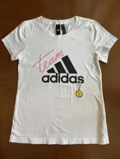 adidas キッズ　ガールズ　Tシャツ　160cm