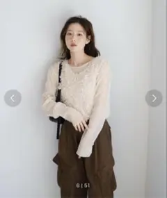 Kastane ファーショートベスト