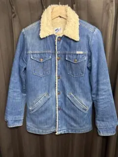 80s Wranglerボアジャケット ランチコート　レディース　ボーイズ