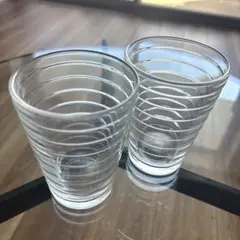 アイノ・アアルト タンブラーペアセット　クリア