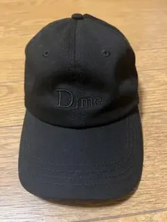 Dime ロゴ刺繍 キャップ ブラックのサムネイル