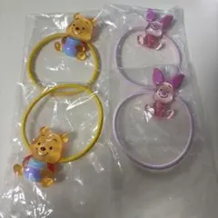 ディズニーTwinkleヘアゴム　プーさん　ピグレット