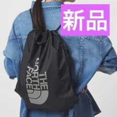新品 THE NORTH FACE ピーエフサックパック リュック ブラック　②のサムネイル