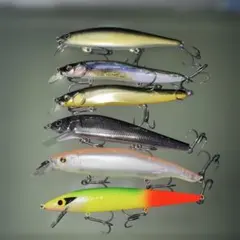 美品】ラッキークラフト ビーフリーズ 2タイプ 6セット - メルカリ