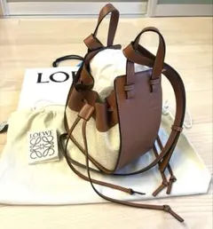 LOEWE ハンモック　ミニ　ジャガード　アナグラム　ジャカード 2way
