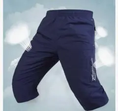 メンズ短パン スポーツ 七分丈 ショートパンツ 速乾性通気性吸 2XLのサムネイル
