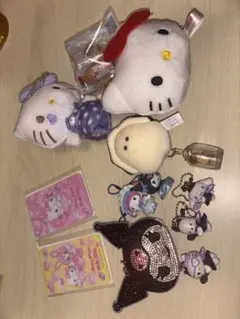 ハローキティ・クロミキャラクターグッズセット　定価合わせて6200円