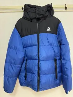 Reebok ダウンジャケット S/P 青/黒