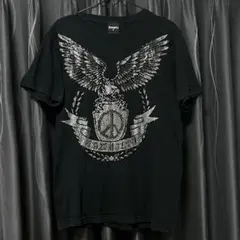 半袖Tシャツ　ラインストーンy2kお兄系