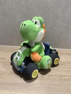 상태좋음 マリオカート ヨッシー ぬいぐるみ