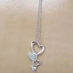 ４℃ シルバーネックレス キュービックジルコニア