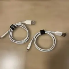 【新品】Anker USB-A Lightningケーブル 0.9m 2本セット