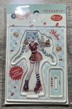 初音ミク アクリルスタンド 百均コラボ