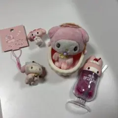 サンリオ マイメロディ まとめ売り 喫茶サンリオ ゆりかごマスコット