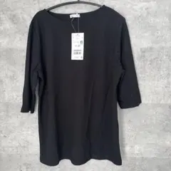 ブラック 五分袖 Tシャツ LL ハニーズ　GLACIER