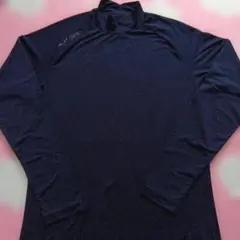 Mizuno ネイビー　野球　アンダーシャツ　L