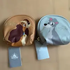 ディズニーわんわん物語 レディ　トランプ　ポーチ 2個セットのサムネイル
