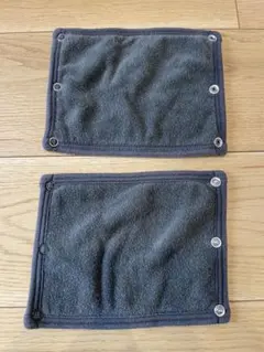【美品】よだれカバー グレー 抱っこ紐用 抱っこ紐カバー　厚手