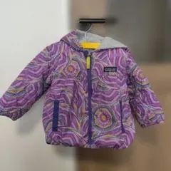 patagonia ベビー リバーシブル フーディ 12-18M ​