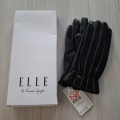 ELLE 手袋 ブラック