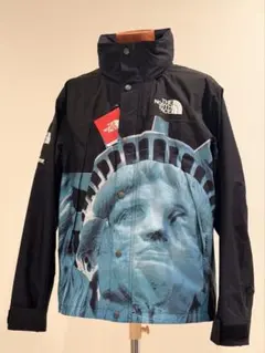 原宿購入　シュプリーム×ノースフェイス　マウンテンジャケット黒S supreme
