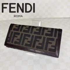 美品　FENDI フェンディ　長財布　二つ折り　M03 2025年最新】FENDI 財布 二つ折りの人気アイテム - メルカリ