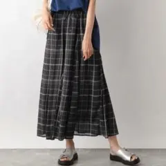 グローバルワーク　エアリーリラックスフレアスカートのサムネイル