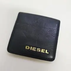 ✨*✨様 DIESEL ディーゼル コインケース 小銭入れ レザー ブラック
