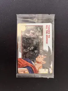 ドラゴンボール 森永 ウエハース ムービング カード 悟空 vs ベジータ