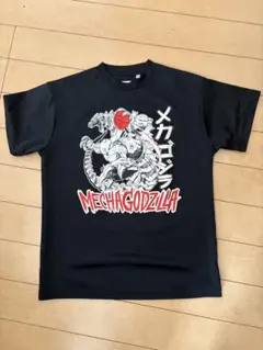 【バスケシャツ】メカゴジラ Tシャツ Sサイズ 黒