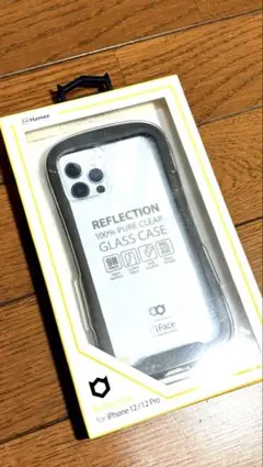 iFace 反射防止ガラスケース iPhone 12/12 Pro用 外箱付
