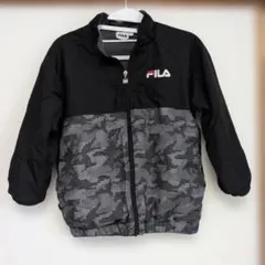 FILA キッズ ジャージ ジャケット ブラック