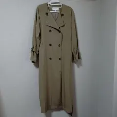 URBAN RESEARCH ノーカラーロングトレンチコート 36