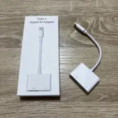 HDMI type-c ミラーリング 変換 アダプター ケーブル iPhone