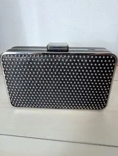 MICHAEL KORSスタッズ装飾 ブラック クラッチバッグ