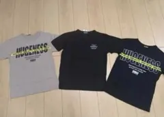 キッズ　150cm　Tシャツ　半袖　新品　ブラック　ベージュ　コットン100%