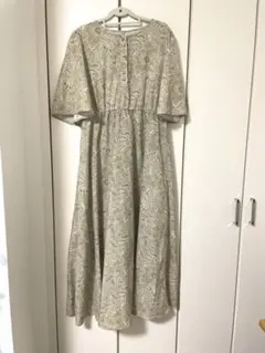 apres jour mignon ペイズリー柄ワンピース