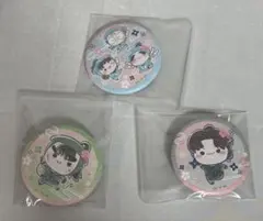 フリューくじ　忍たま乱太郎　ふんわり桜もちぴこの段　缶バッジ賞