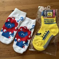 新品未使用　ミャクミャク　ドクターイエローソックスセット