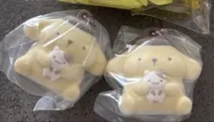 ポムポムプリン　ガチャガチャ　キーホルダー
