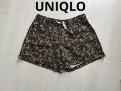 UNIQLO M リラコ　ステテコ　ショートパンツ　ルームウェア 花柄