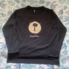 mont-bell クマ 長袖カットソー Tシャツ 120