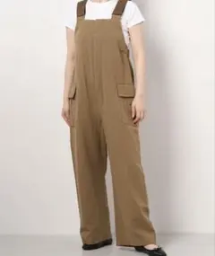 新品　RNA-N O0639 リネンコットンオーバーオールのサムネイル