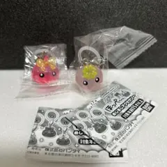 ほっぺちゃん　めじるしアクセサリー　ガチャ　ピンク